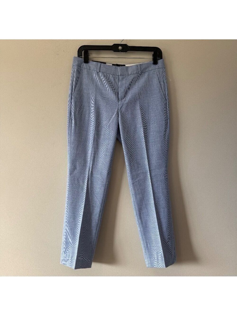 Banana Republic Factory Light Blue Pinstripe Pantsuit